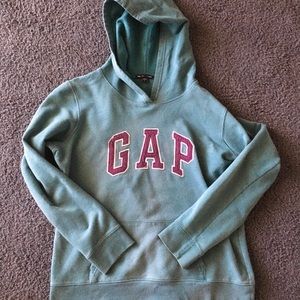 Teal and Purple GAP Hoodie